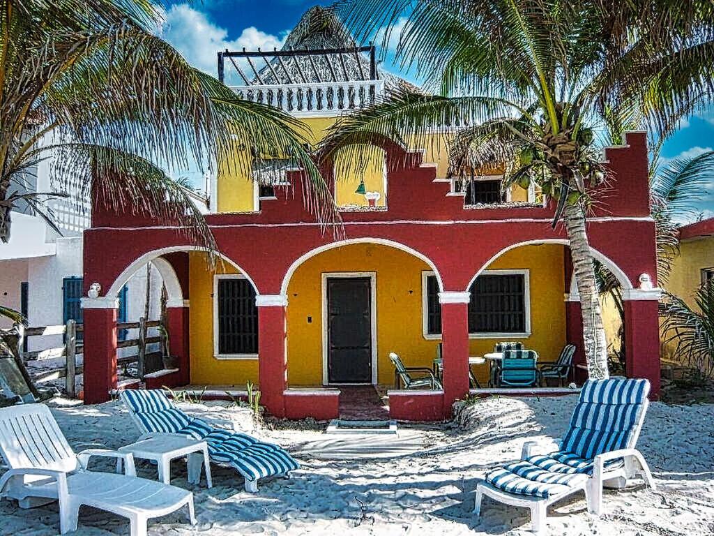 Beachfront Apartment Hacienda Del Cuyo Dış mekan fotoğraf