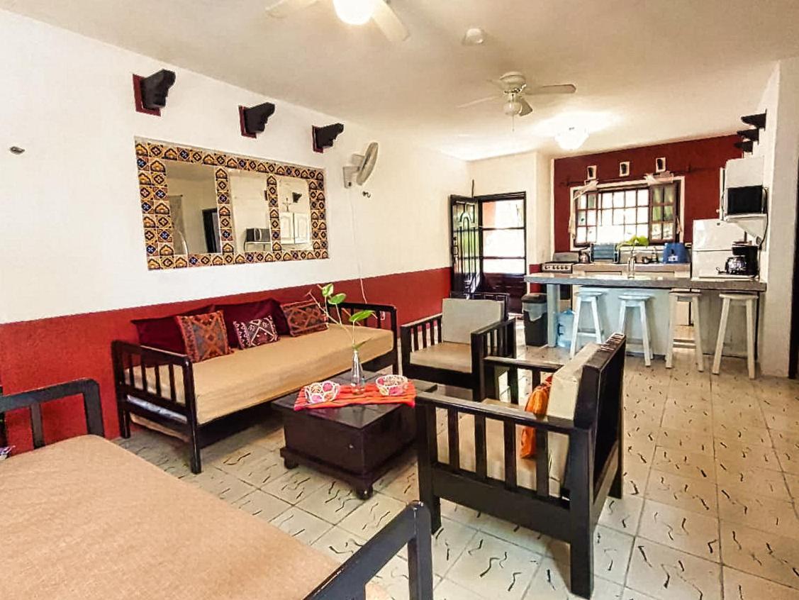 Beachfront Apartment Hacienda Del Cuyo Dış mekan fotoğraf